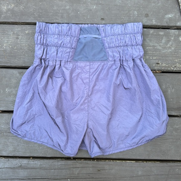 FREE PEOPLE MOVEMENT The Way Home Purple Shorts Lined  Sz L - Picture 4 of 6